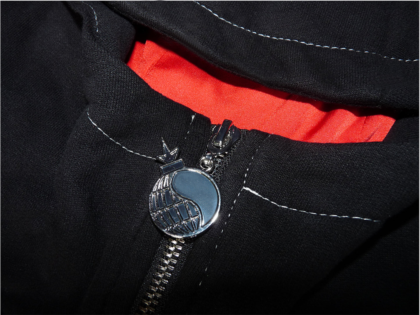 Dystopia Quarter-Zip Ninja Hoodie