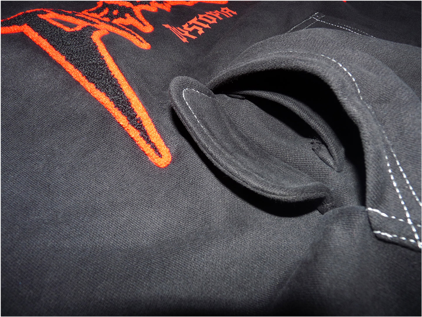 Dystopia Quarter-Zip Ninja Hoodie