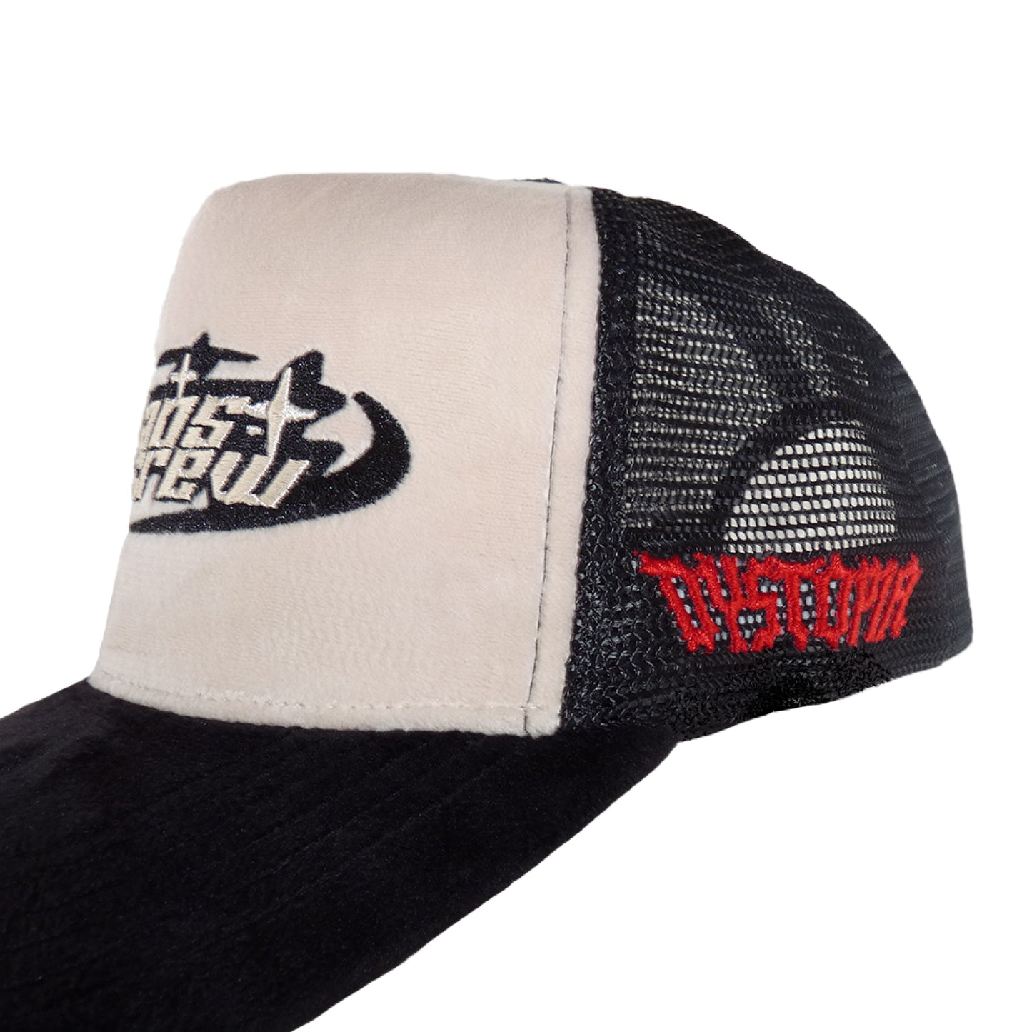 Dystopia Velvet Trucker Hat