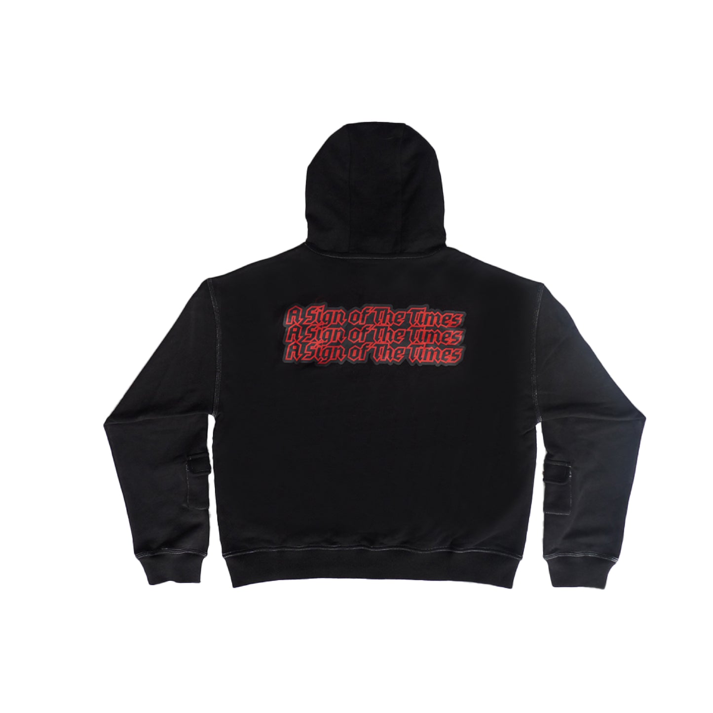 Dystopia Quarter-Zip Ninja Hoodie