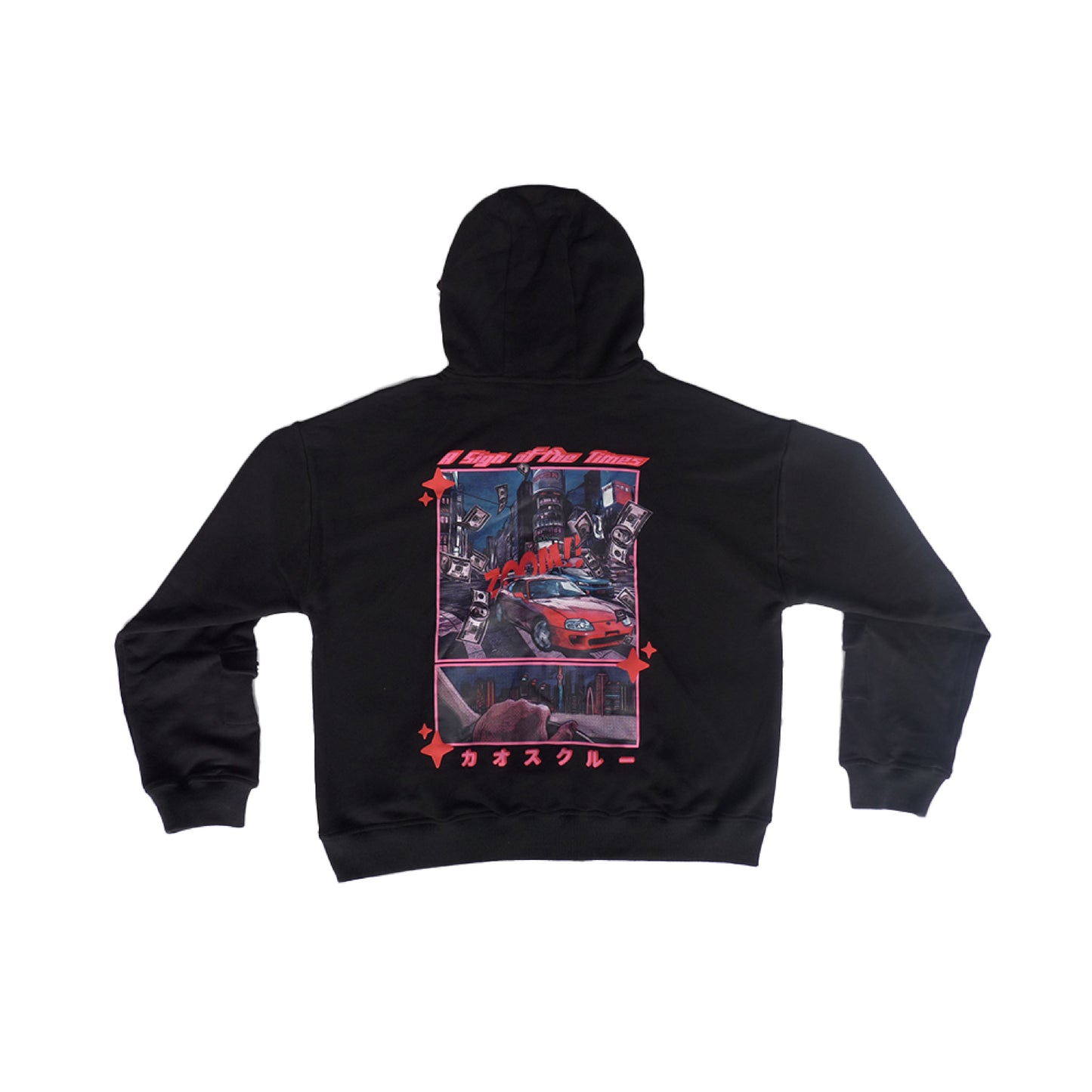 Utopia "Shibuya Nights" Quarter-Zip Ninja Hoodie